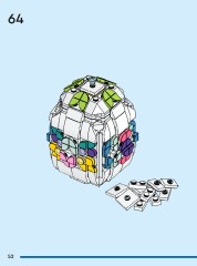 LEGO 40816 instructions page 52 – build guide