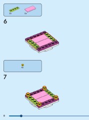 LEGO 40816 instructions page 8 – build guide