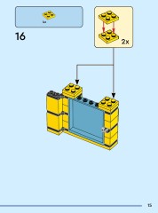 LEGO 40817 instructions page 15 – build guide