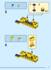 LEGO 40817 instructions page 7 – build guide