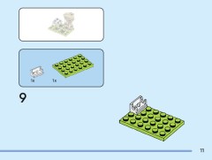 LEGO 40818 instructions page 11 – build guide