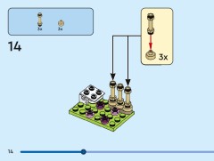 LEGO 40818 instructions page 14 – build guide