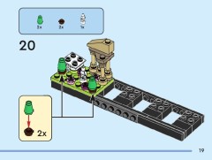 LEGO 40818 instructions page 19 – build guide
