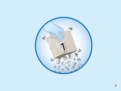 LEGO 40818 instructions page 3 – build guide