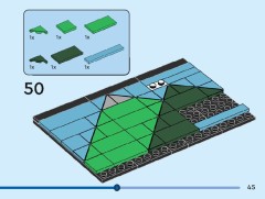 LEGO 40818 instructions page 45 – build guide