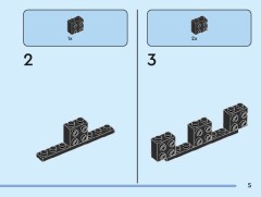 LEGO 40818 instructions page 5 – build guide