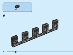 LEGO 40818 instructions page 8 – build guide