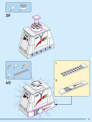 LEGO 40819 instructions page 19 – build guide