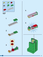 LEGO 40819 instructions page 43 – build guide