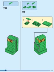 LEGO 40819 instructions page 45 – build guide