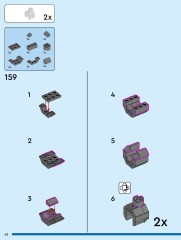 LEGO 40819 instructions page 62 – build guide