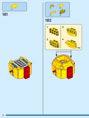 LEGO 40819 instructions page 72 – build guide