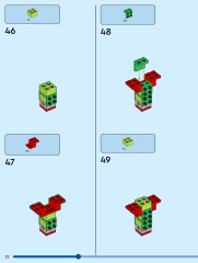 LEGO 40820 instructions page 22 – build guide