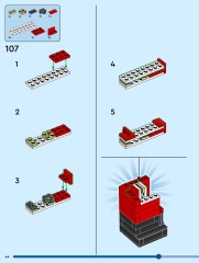 LEGO 40820 instructions page 44 – build guide