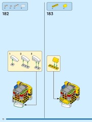 LEGO 40820 instructions page 72 – build guide