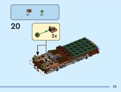 LEGO 40822 instructions page 25 – build guide
