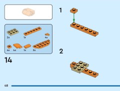 LEGO 40822 instructions page 48 – build guide