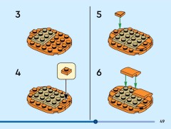 LEGO 40822 instructions page 49 – build guide