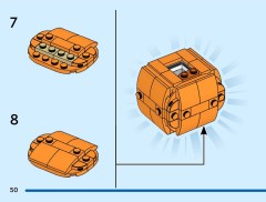 LEGO 40822 instructions page 50 – build guide
