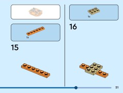 LEGO 40822 instructions page 51 – build guide