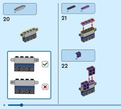 LEGO 40825 instructions page 10 – build guide
