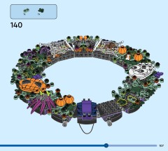 LEGO 40825 instructions page 107 – build guide