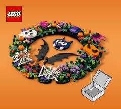 LEGO 40825 instructions page 130 – build guide