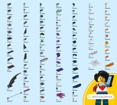 LEGO 40825 instructions page 131 – build guide