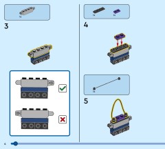 LEGO 40825 instructions page 4 – build guide