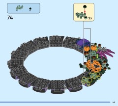 LEGO 40825 instructions page 45 – build guide