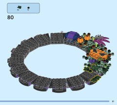 LEGO 40825 instructions page 51 – build guide