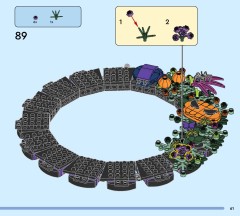 LEGO 40825 instructions page 61 – build guide