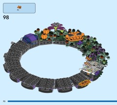 LEGO 40825 instructions page 70 – build guide