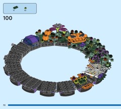 LEGO 40825 instructions page 72 – build guide