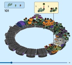 LEGO 40825 instructions page 73 – build guide