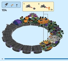 LEGO 40825 instructions page 76 – build guide