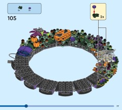 LEGO 40825 instructions page 77 – build guide