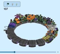 LEGO 40825 instructions page 79 – build guide