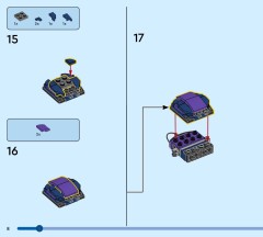 LEGO 40825 instructions page 8 – build guide