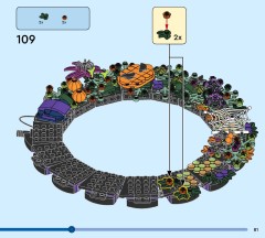 LEGO 40825 instructions page 81 – build guide
