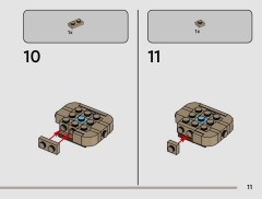 LEGO 40856 instructions page 11 – build guide