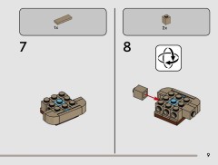 LEGO 40856 instructions page 9 – build guide