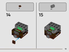 LEGO 40856 instructions page 13 – build guide
