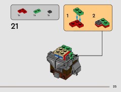 LEGO 40856 instructions page 25 – build guide
