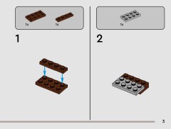 LEGO 40856 instructions page 3 – build guide