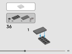 LEGO 40856 instructions page 45 – build guide