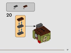 LEGO 40856 instructions page 17 – build guide