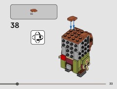 LEGO 40856 instructions page 33 – build guide