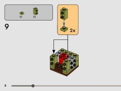 LEGO 40856 instructions page 8 – build guide