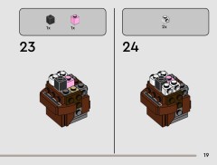 LEGO 40856 instructions page 19 – build guide